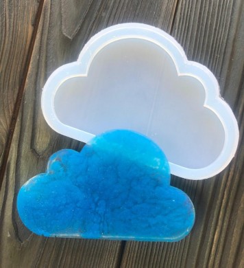 Silicone mold Cloud